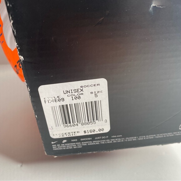 Nike Flight CONCAFA Champions League Official Soccer Ball Size 5 FD4609-100 New - Picture 6 of 6